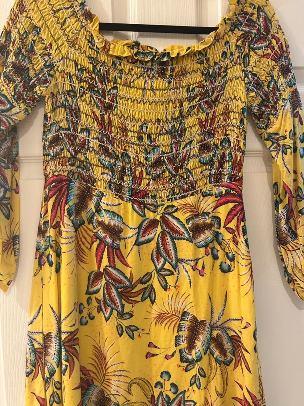 Farm Rio Bria Smocked Dress - Picture 5 of 5